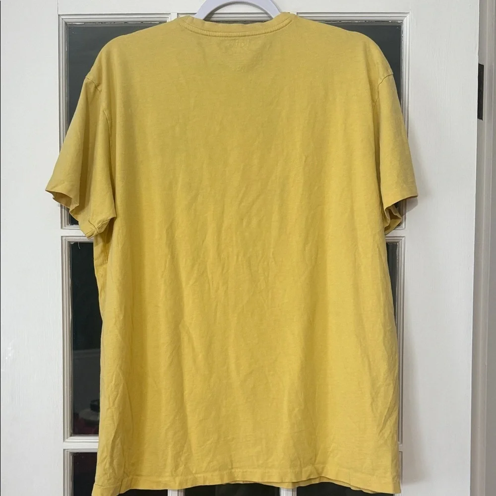 Polo by Ralph Lauren Men's Short Sleeve Yellow Tee